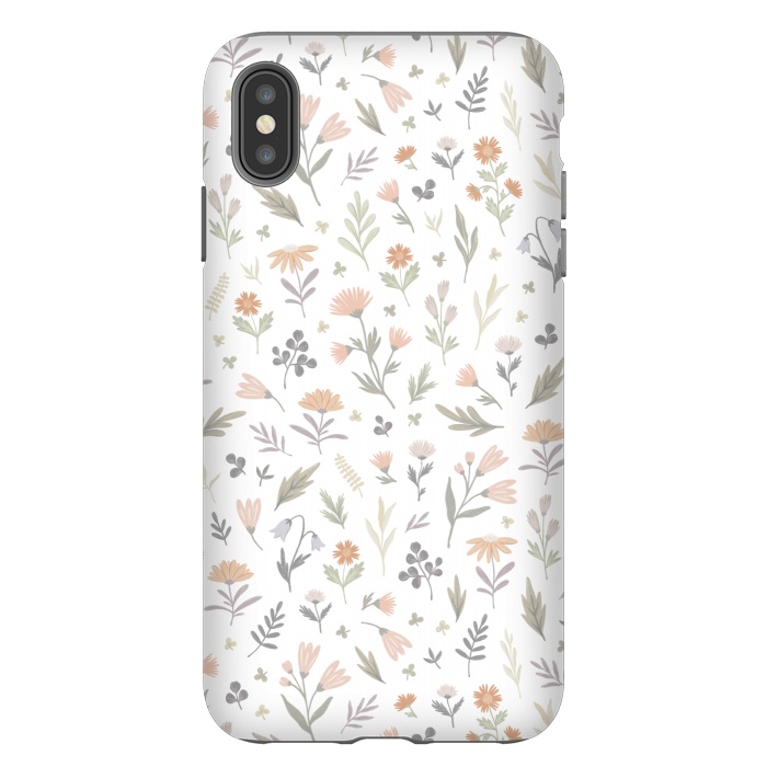iPhone Xs Max StrongFit gentle flora by Alena Ganzhela