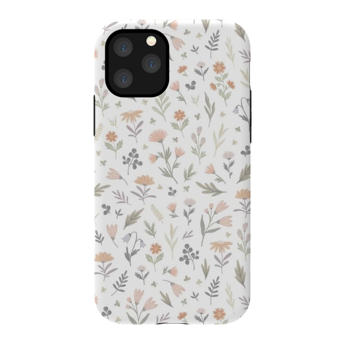 iPhone 11 Pro StrongFit gentle flora by Alena Ganzhela