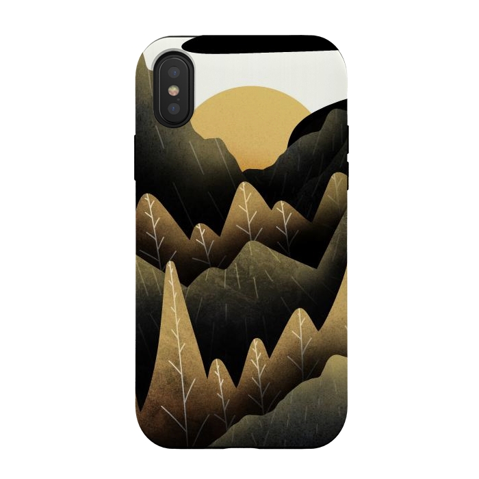 iPhone Xs / X StrongFit The golden land by Steve Wade (Swade)
