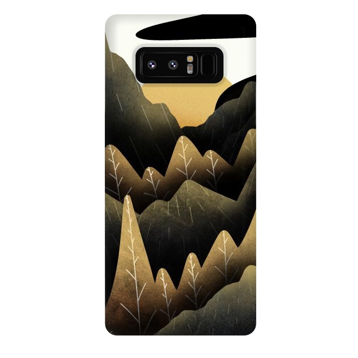 Galaxy Note 8 StrongFit The golden land by Steve Wade (Swade)