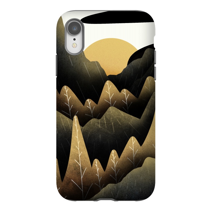 iPhone Xr StrongFit The golden land by Steve Wade (Swade)