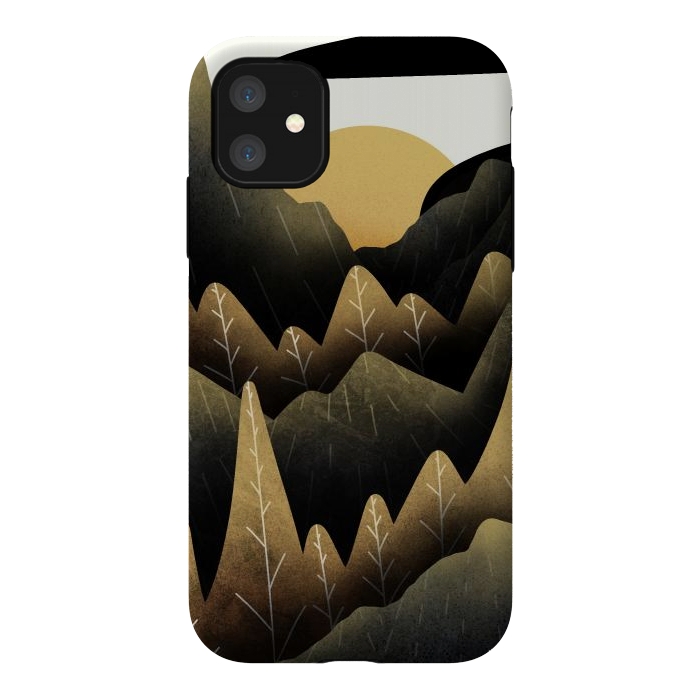 iPhone 11 StrongFit The golden land by Steve Wade (Swade)