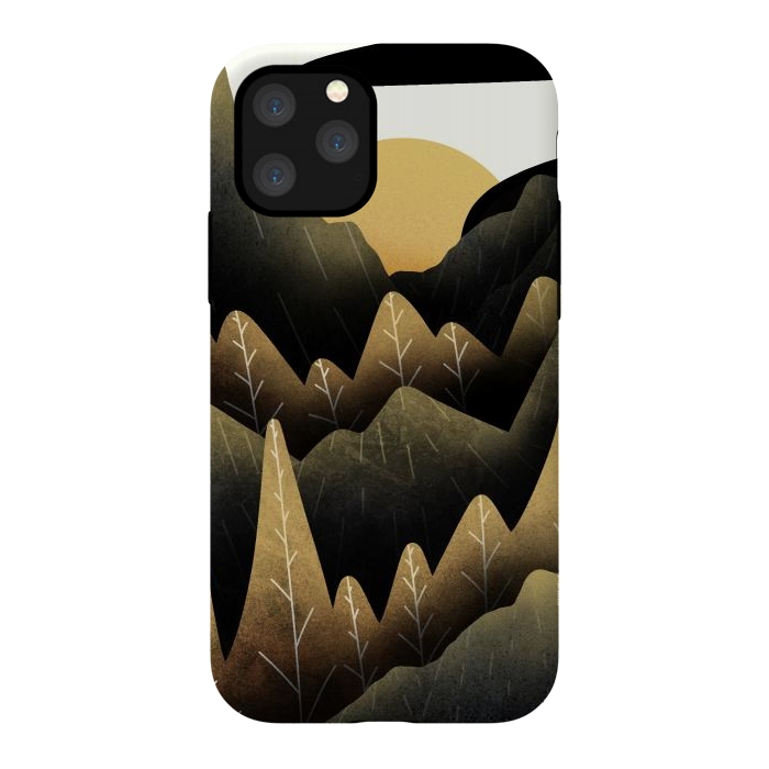 iPhone 11 Pro StrongFit The golden land by Steve Wade (Swade)