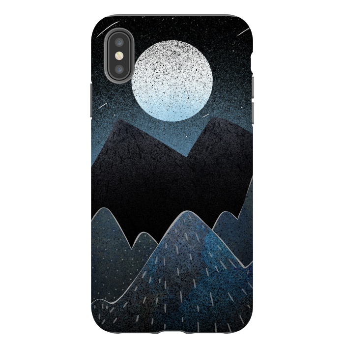iPhone Xs Max StrongFit Midnight blues by Steve Wade (Swade)