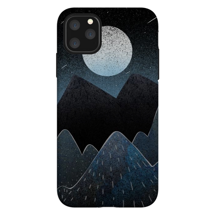 iPhone 11 Pro Max StrongFit Midnight blues by Steve Wade (Swade)