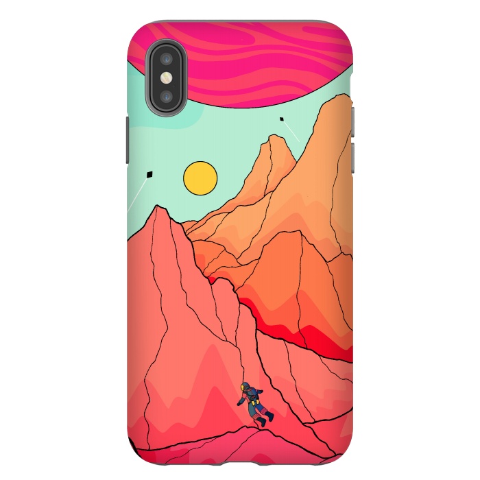 iPhone Xs Max StrongFit A desert world by Steve Wade (Swade)