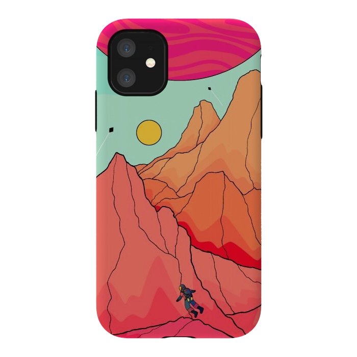 iPhone 11 StrongFit A desert world by Steve Wade (Swade)