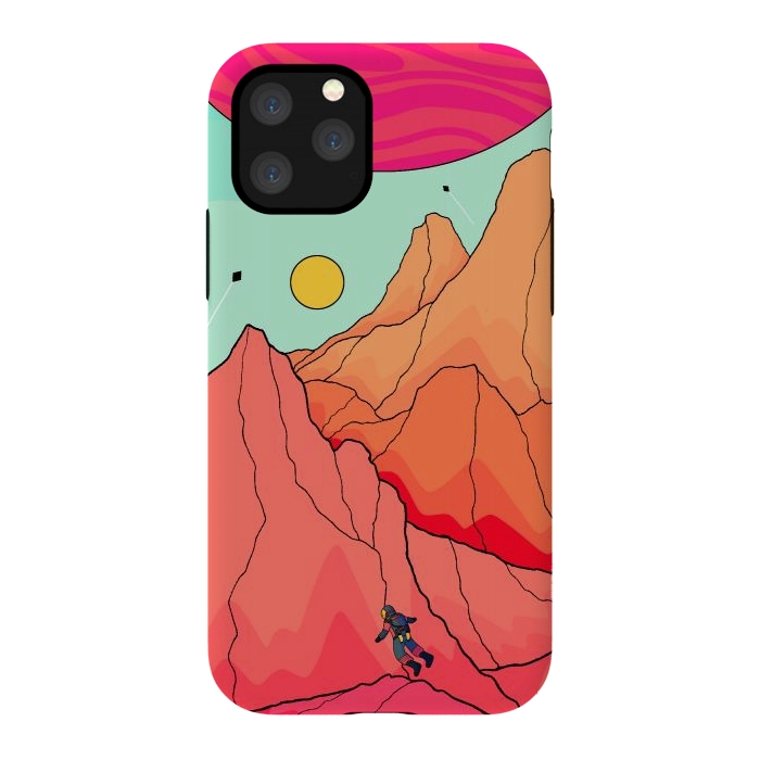 iPhone 11 Pro StrongFit A desert world by Steve Wade (Swade)