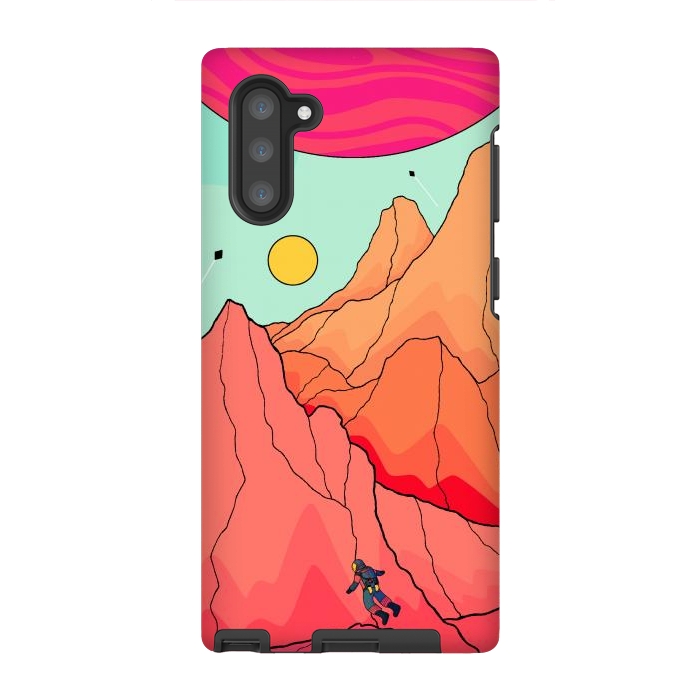 Galaxy Note 10 StrongFit A desert world by Steve Wade (Swade)