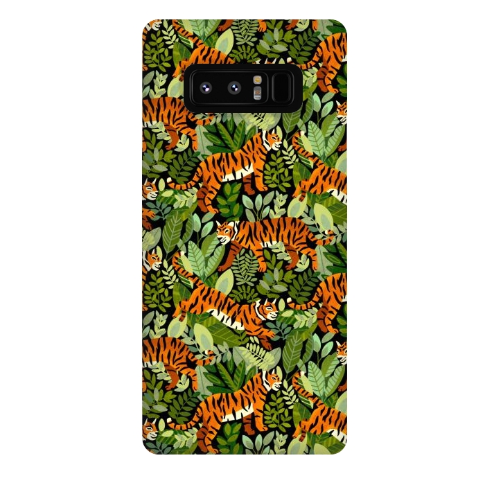Galaxy Note 8 StrongFit Bangel Tiger Jungle  by Tigatiga