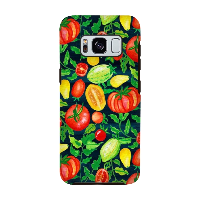 Galaxy S8 StrongFit Home Gown Tomatoes  by Tigatiga