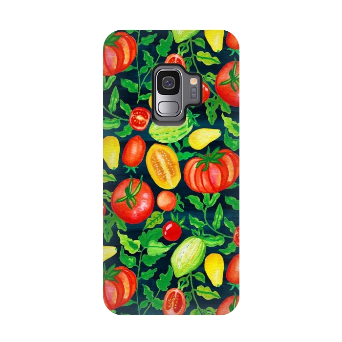 Galaxy S9 StrongFit Home Gown Tomatoes  by Tigatiga