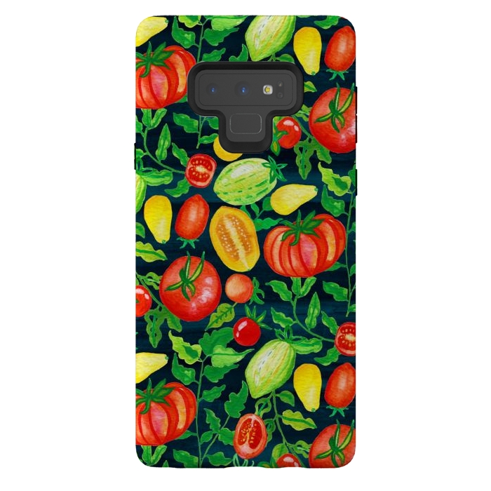 Galaxy Note 9 StrongFit Home Gown Tomatoes  by Tigatiga
