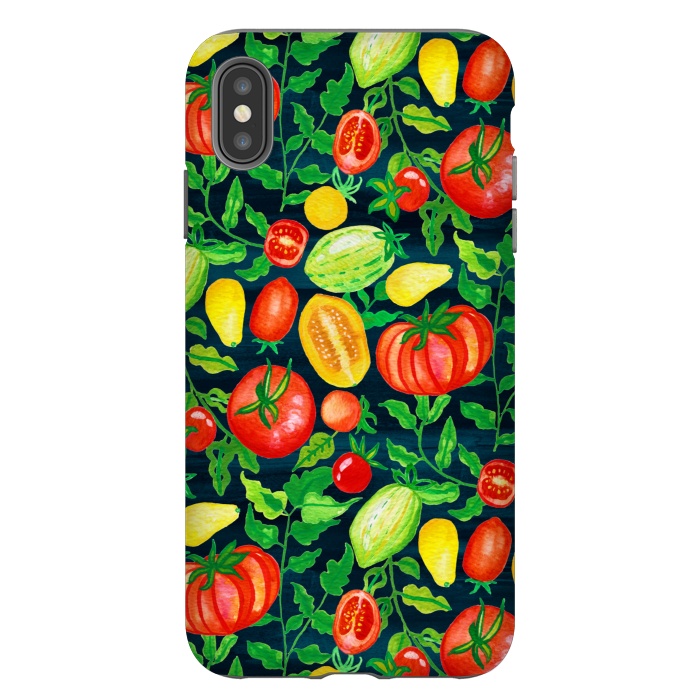 iPhone Xs Max StrongFit Home Gown Tomatoes  by Tigatiga