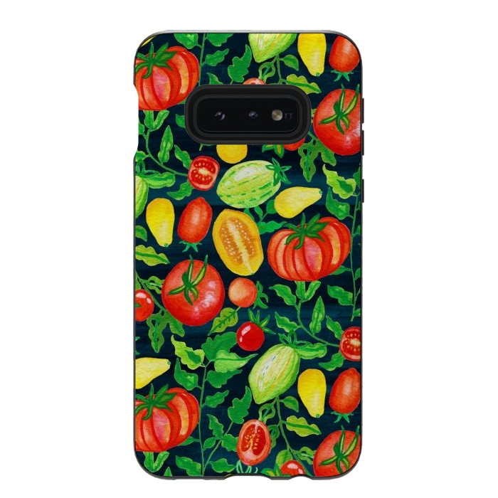 Galaxy S10e StrongFit Home Gown Tomatoes  by Tigatiga
