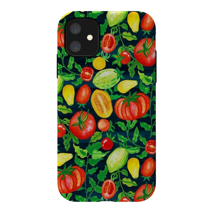 iPhone 11 StrongFit Home Gown Tomatoes  by Tigatiga