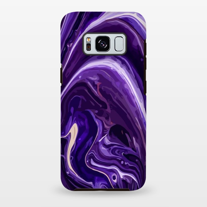 Galaxy S8 plus StrongFit Acrylic Marble Design I by ArtsCase