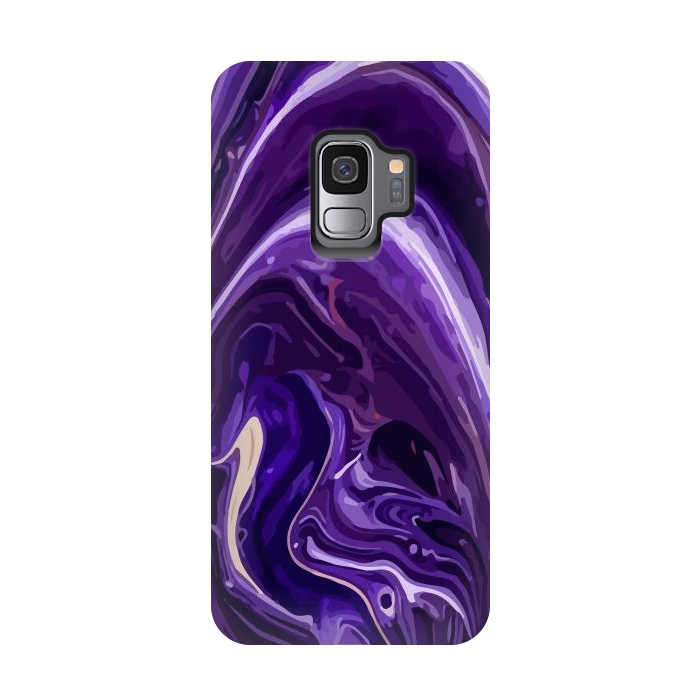 Galaxy S9 StrongFit Acrylic Marble Design I by ArtsCase