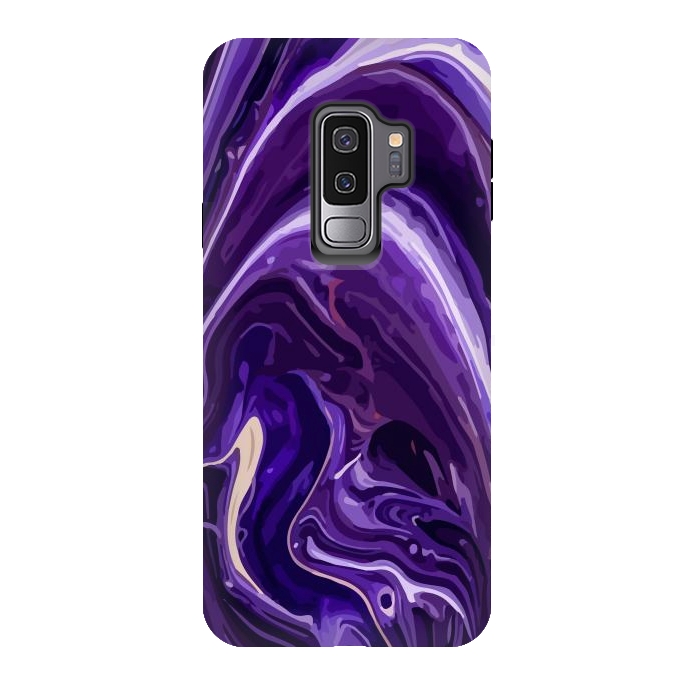 Galaxy S9 plus StrongFit Acrylic Marble Design I by ArtsCase