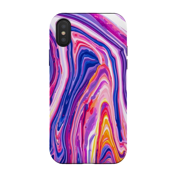 iPhone Xs / X StrongFit Acrylic Marble Design II by ArtsCase