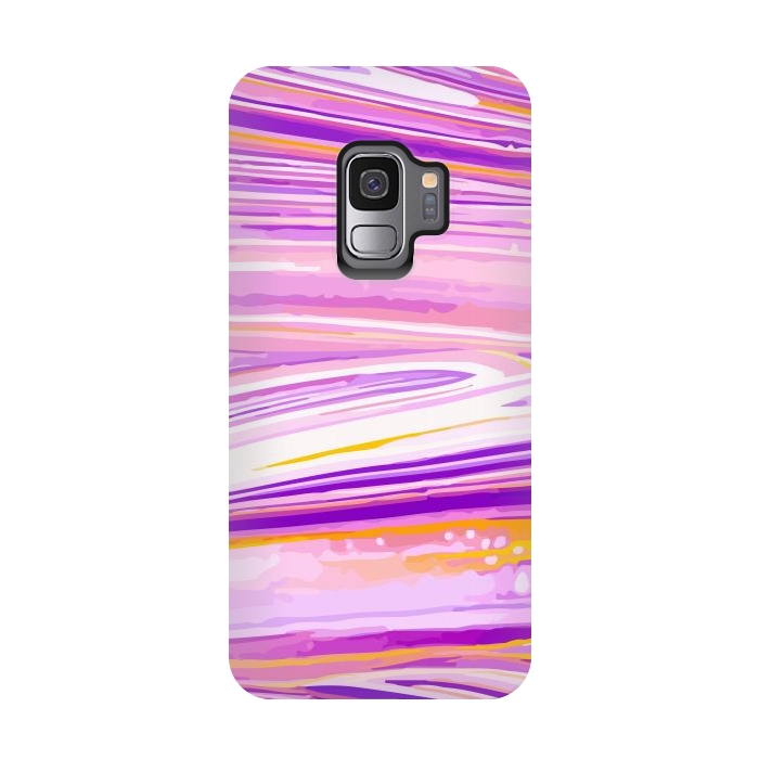 Galaxy S9 StrongFit Acrylic Marble Design IV by ArtsCase