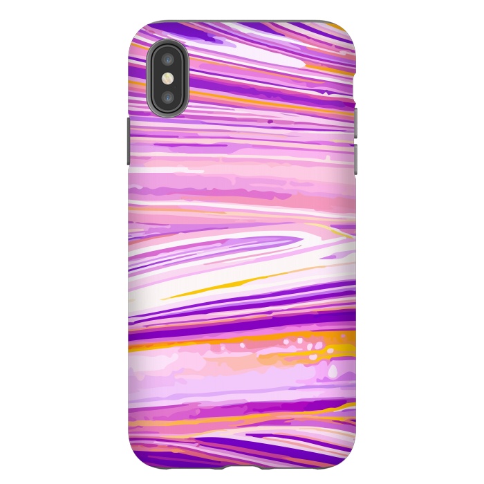 iPhone Xs Max StrongFit Acrylic Marble Design IV by ArtsCase