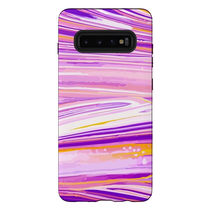 Galaxy S10 plus StrongFit Acrylic Marble Design IV by ArtsCase