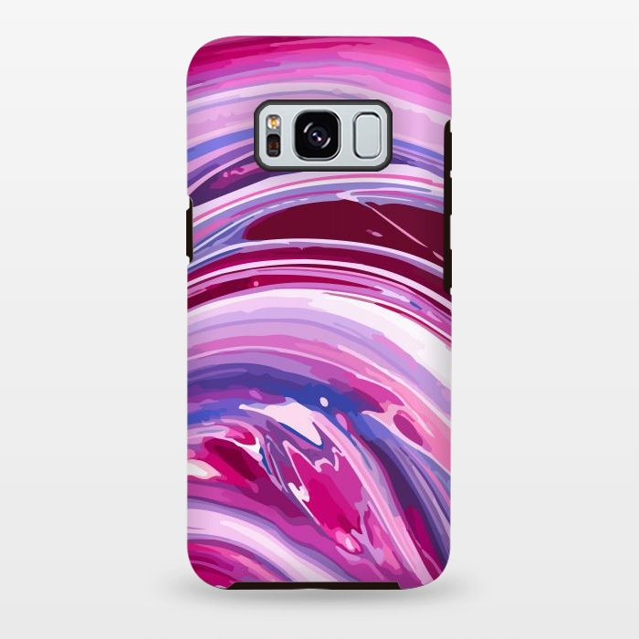 Galaxy S8 plus StrongFit Acrylic Marble Design VI by ArtsCase