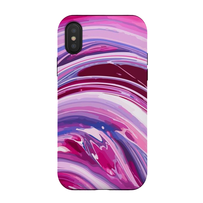 iPhone Xs / X StrongFit Acrylic Marble Design VI by ArtsCase