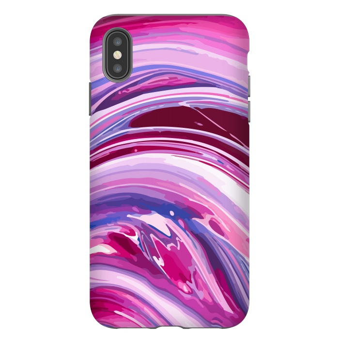 iPhone Xs Max StrongFit Acrylic Marble Design VI by ArtsCase