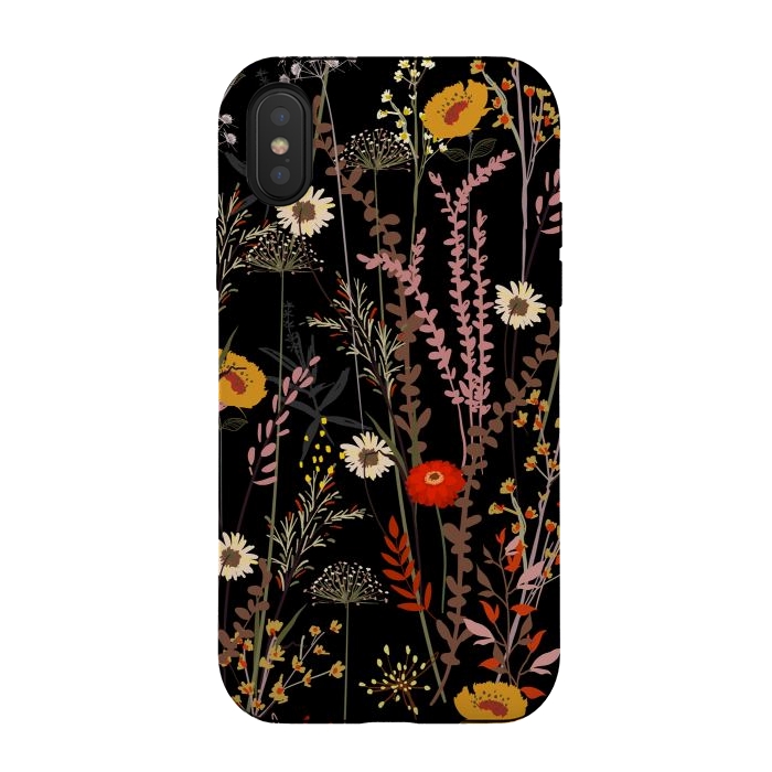 iPhone Xs / X StrongFit Beautiful Flowers I by ArtsCase