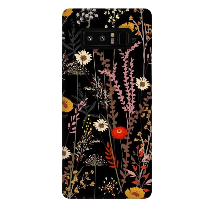Galaxy Note 8 StrongFit Beautiful Flowers I by ArtsCase