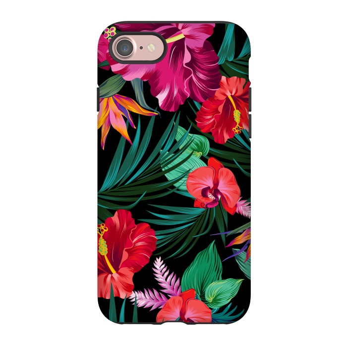 iPhone 7 StrongFit Exotic Flowers by ArtsCase