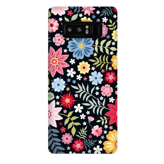 Galaxy Note 8 StrongFit Floral Pattern Design XXXX by ArtsCase
