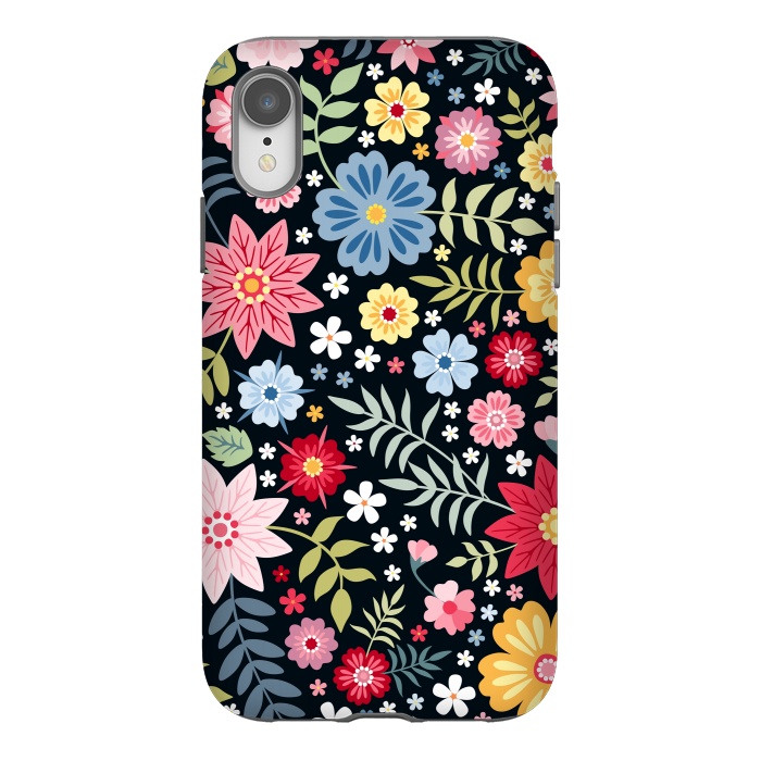 iPhone Xr StrongFit Floral Pattern Design XXXX by ArtsCase