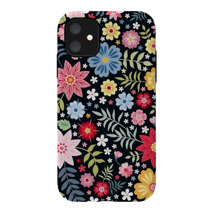 iPhone 11 StrongFit Floral Pattern Design XXXX by ArtsCase