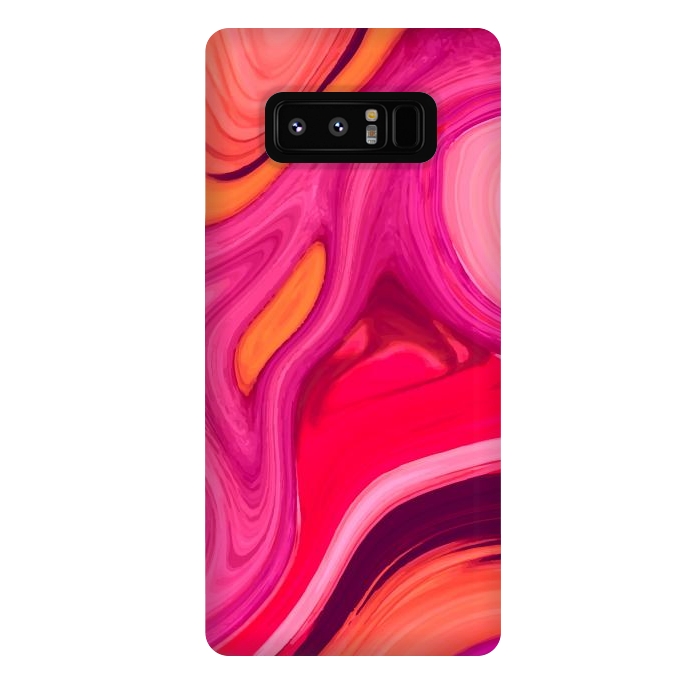 Galaxy Note 8 StrongFit Liquid Marble Acrylic by ArtsCase