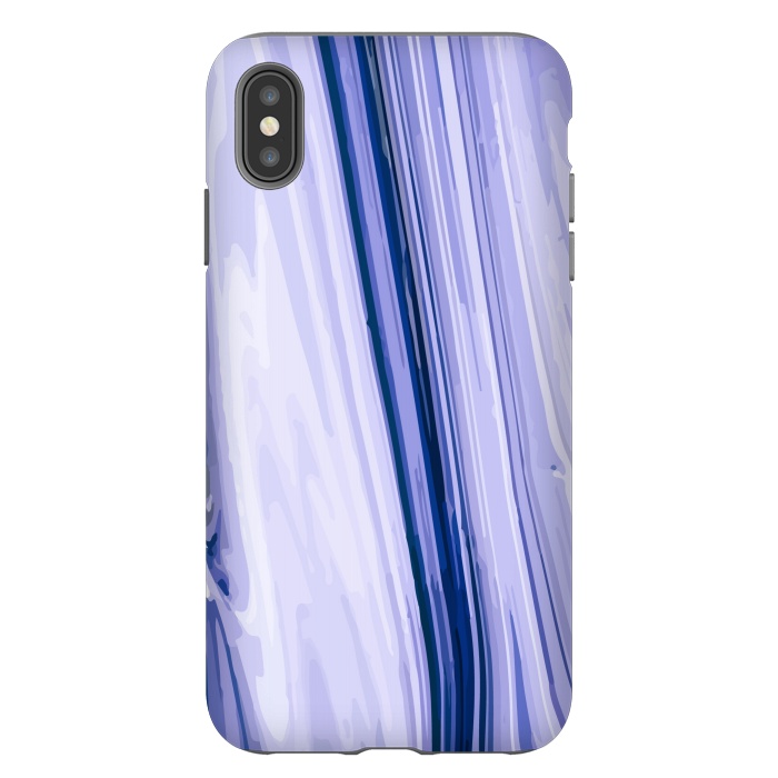 iPhone Xs Max StrongFit Liquid Marble Design I by ArtsCase