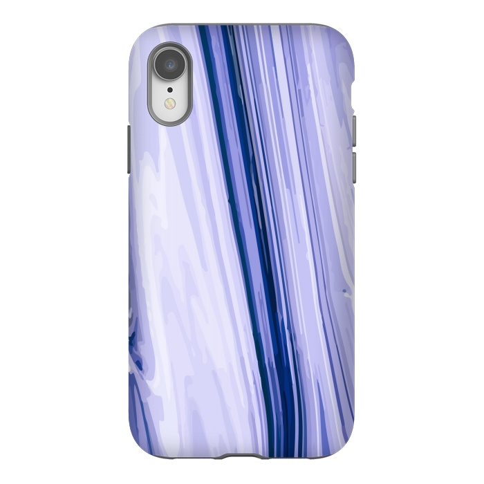 iPhone Xr StrongFit Liquid Marble Design I by ArtsCase