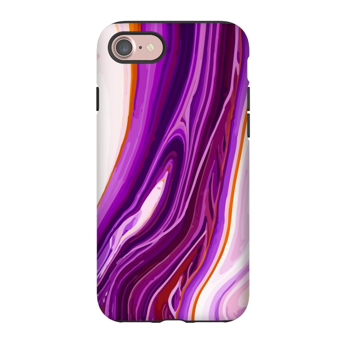 iPhone 7 StrongFit Liquid Marble Design XI by ArtsCase
