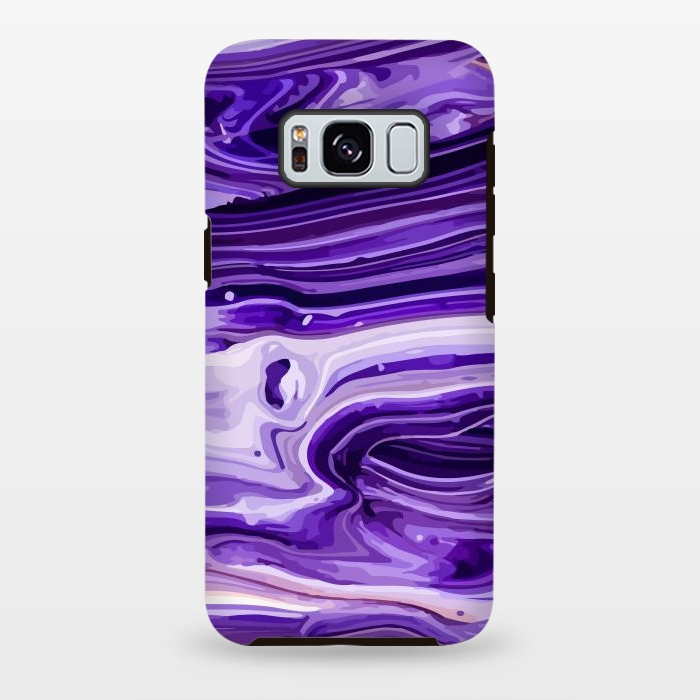 Galaxy S8 plus StrongFit Liquid Marble Design IX by ArtsCase