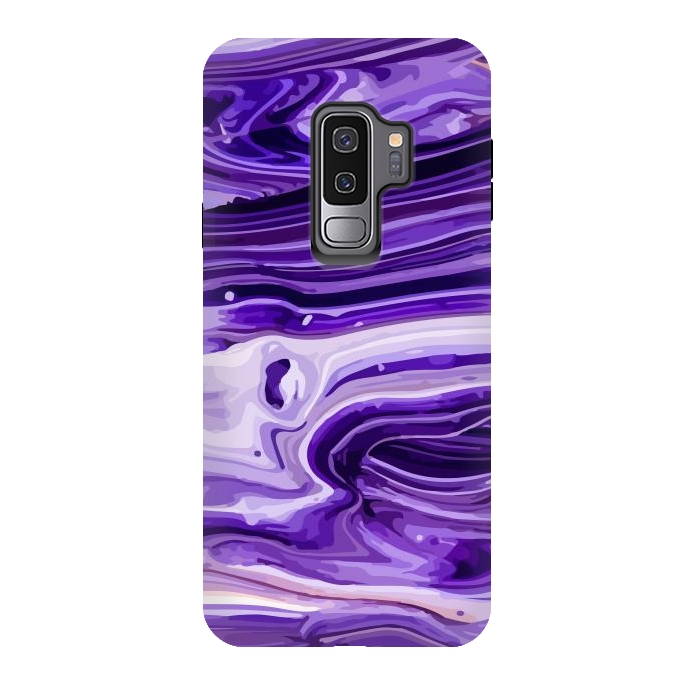 Galaxy S9 plus StrongFit Liquid Marble Design IX by ArtsCase