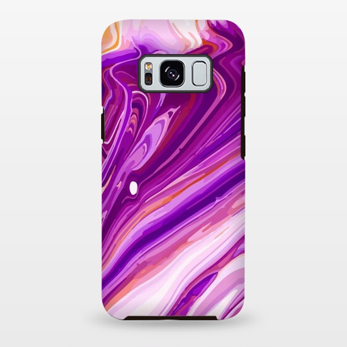 Galaxy S8 plus StrongFit Liquid Marble Design VIII by ArtsCase