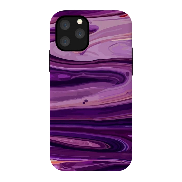 iPhone 11 Pro StrongFit Liquid Marble Design by ArtsCase