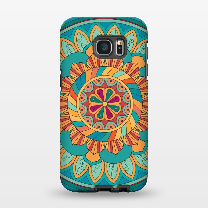 Galaxy S7 EDGE StrongFit Mandala Pattern Design 20 by ArtsCase