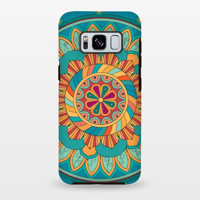 Galaxy S8 plus StrongFit Mandala Pattern Design 20 by ArtsCase