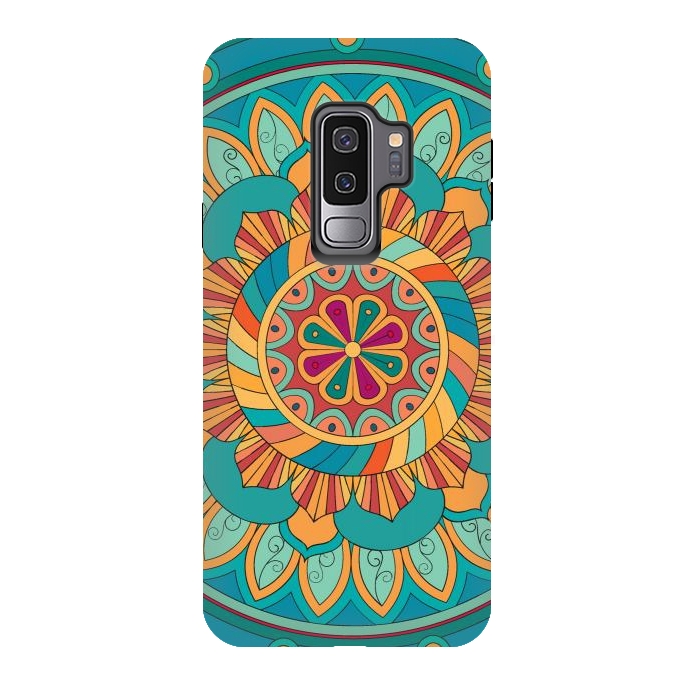 Galaxy S9 plus StrongFit Mandala Pattern Design 20 by ArtsCase