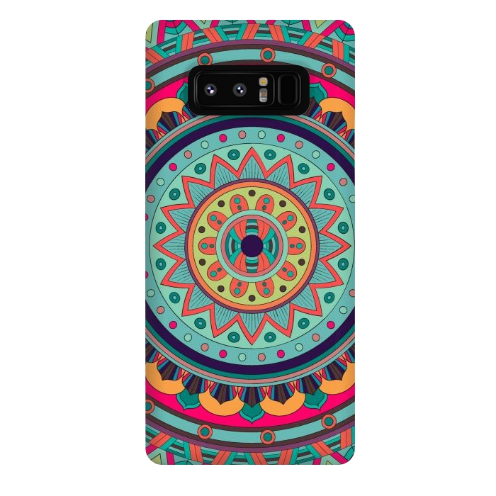 Galaxy Note 8 StrongFit Mandala Pattern Design 21 by ArtsCase