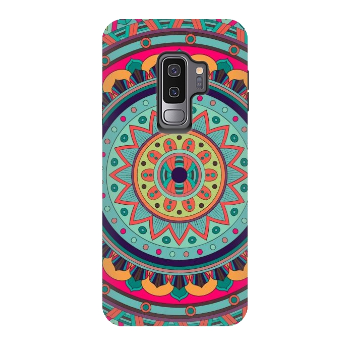 Galaxy S9 plus StrongFit Mandala Pattern Design 21 by ArtsCase