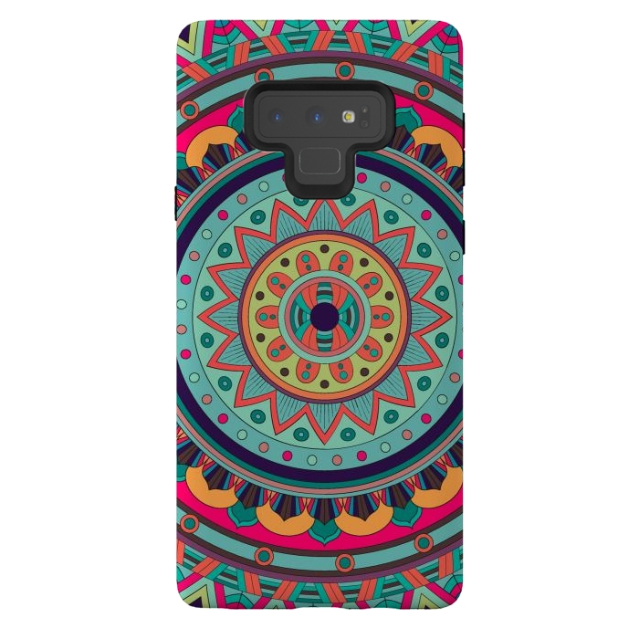 Galaxy Note 9 StrongFit Mandala Pattern Design 21 by ArtsCase